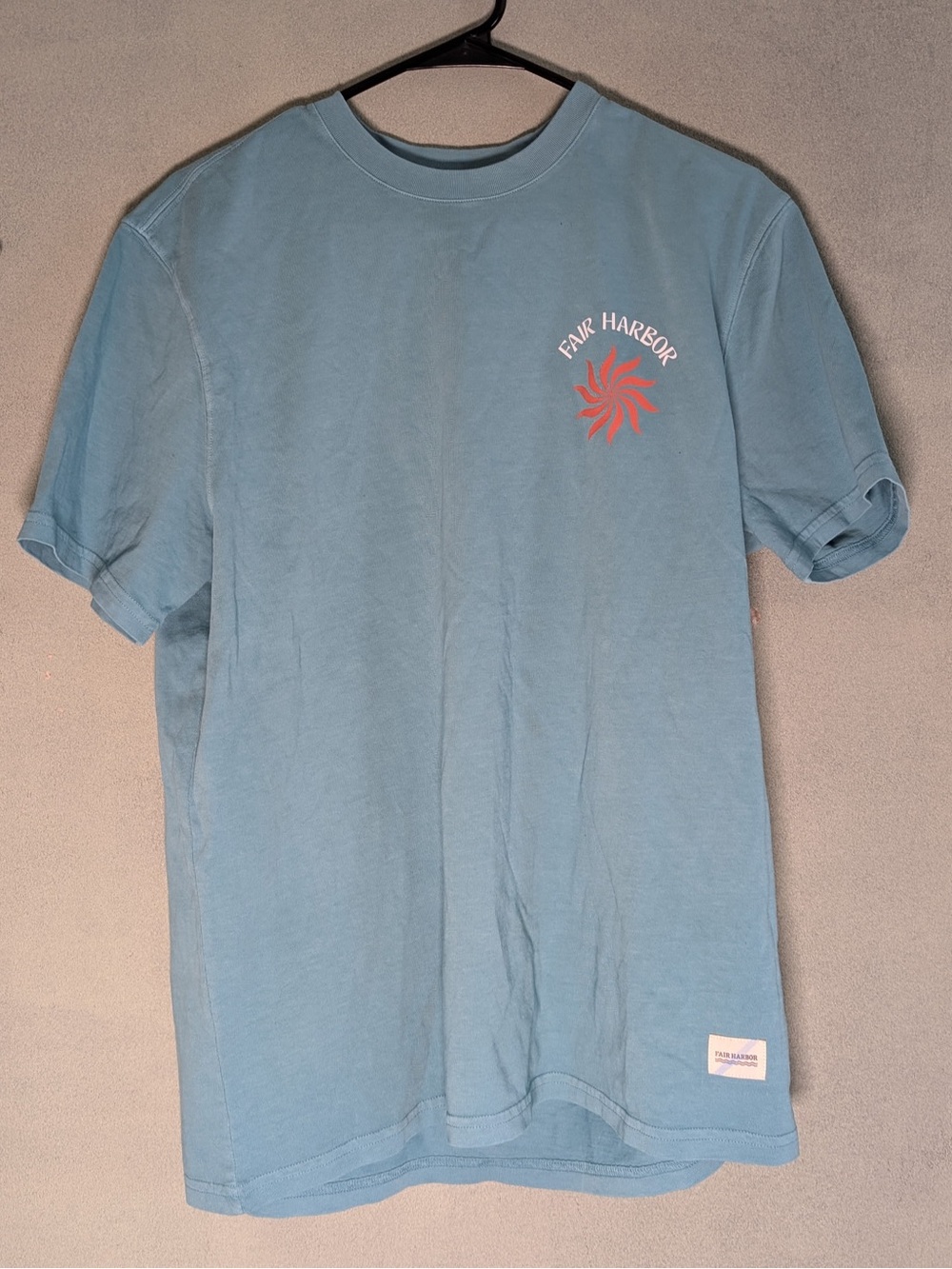Fair Harbor Men's Saltiare Short-Sleeve Graphic Tee Beachy, Sustainable